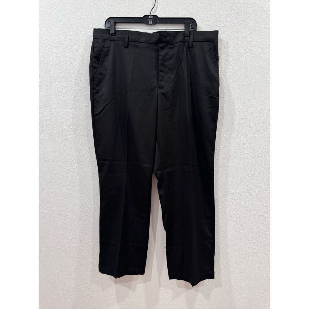 Men dress pants black size 38x29‎